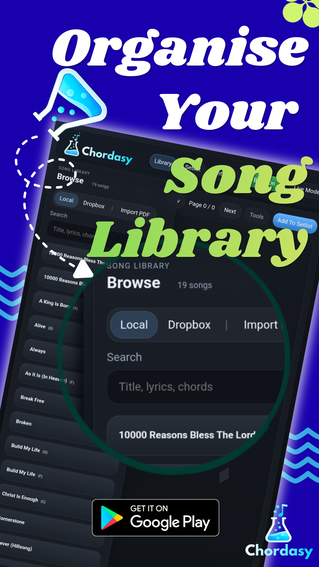 Transpose keys instantly poster